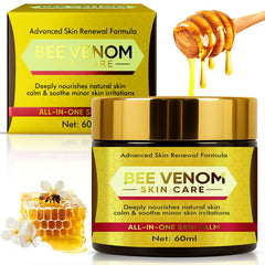 Onzzyl Bee Venom Cream tightening-application enhances facial contours for a lifted look.