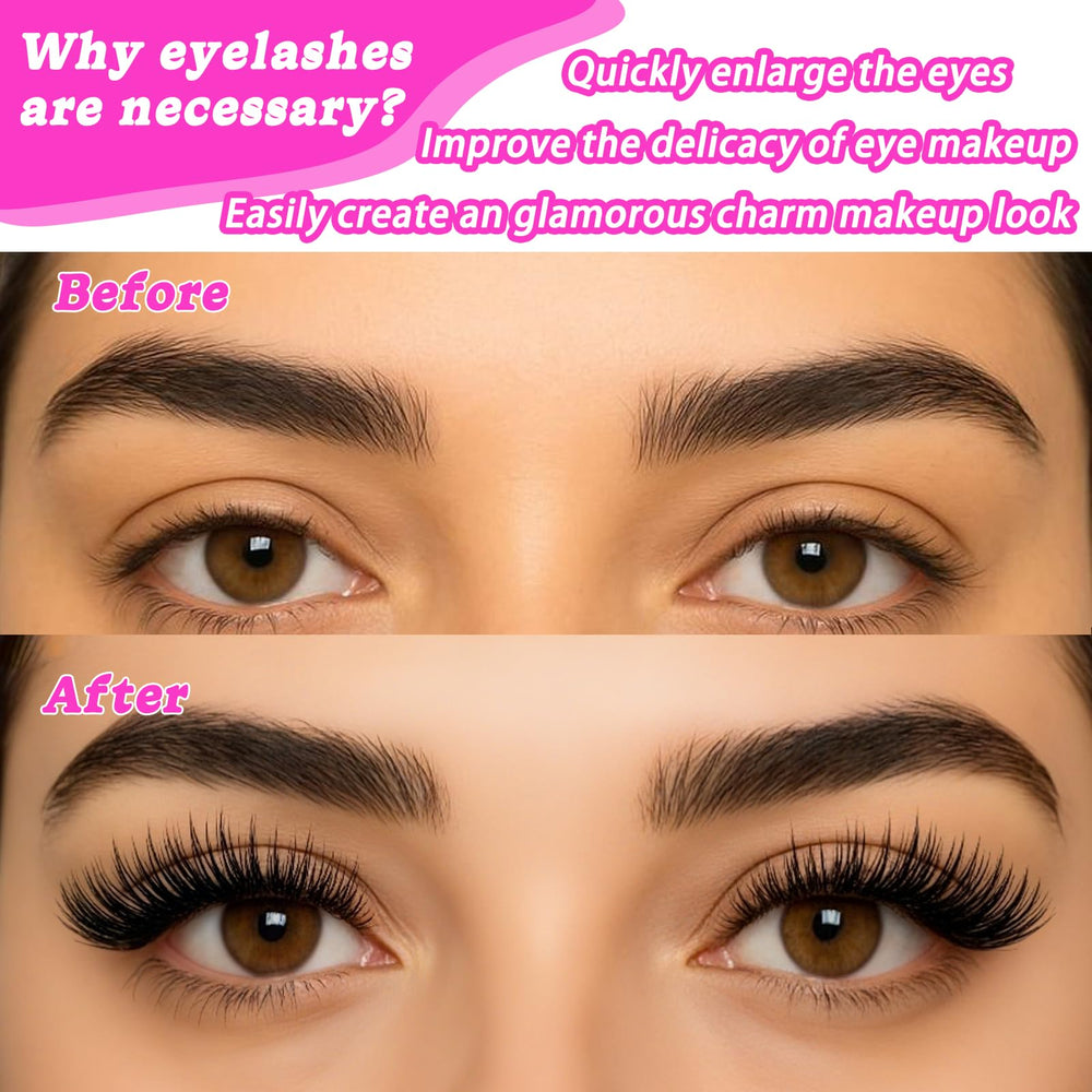 OOPPOO lash clusters easy beginner-friendly application