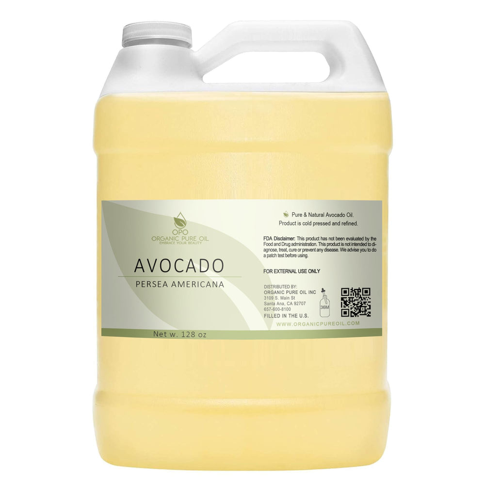 OPO Avocado Oil bottle showing pure, unscented hydration for skin and hair.