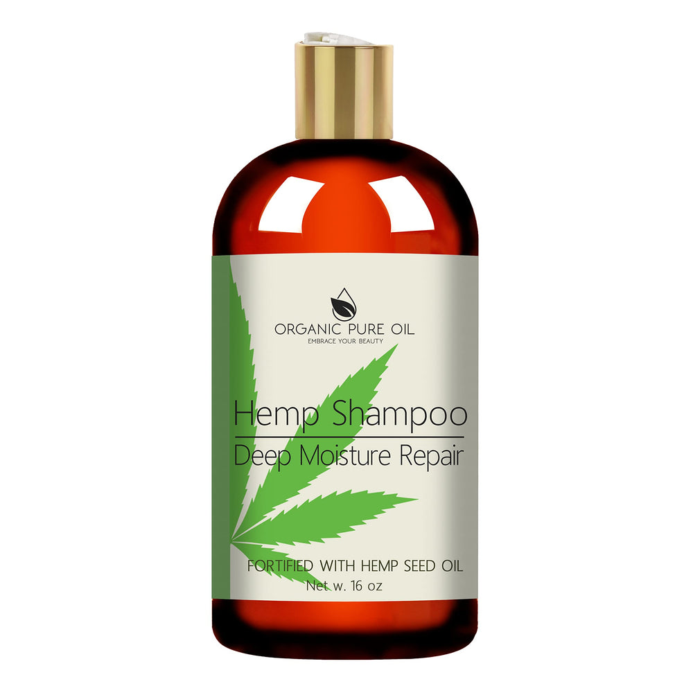 OPO hemp oil ingredient label highlights natural plant extracts
