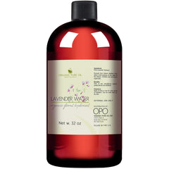 OPO Lavender Water Hydrosol bottle shown for facial hydration and soothing aroma.