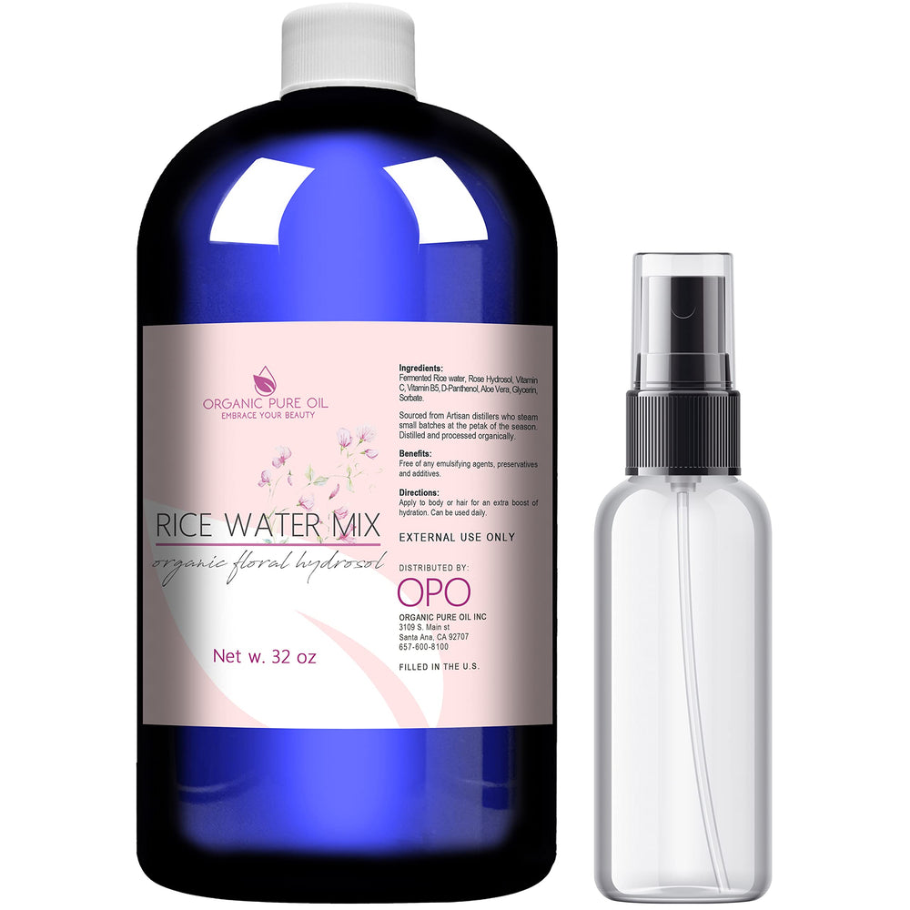 OPO Rice Water Hair Growth Mixture spray mist for refreshing hair roots