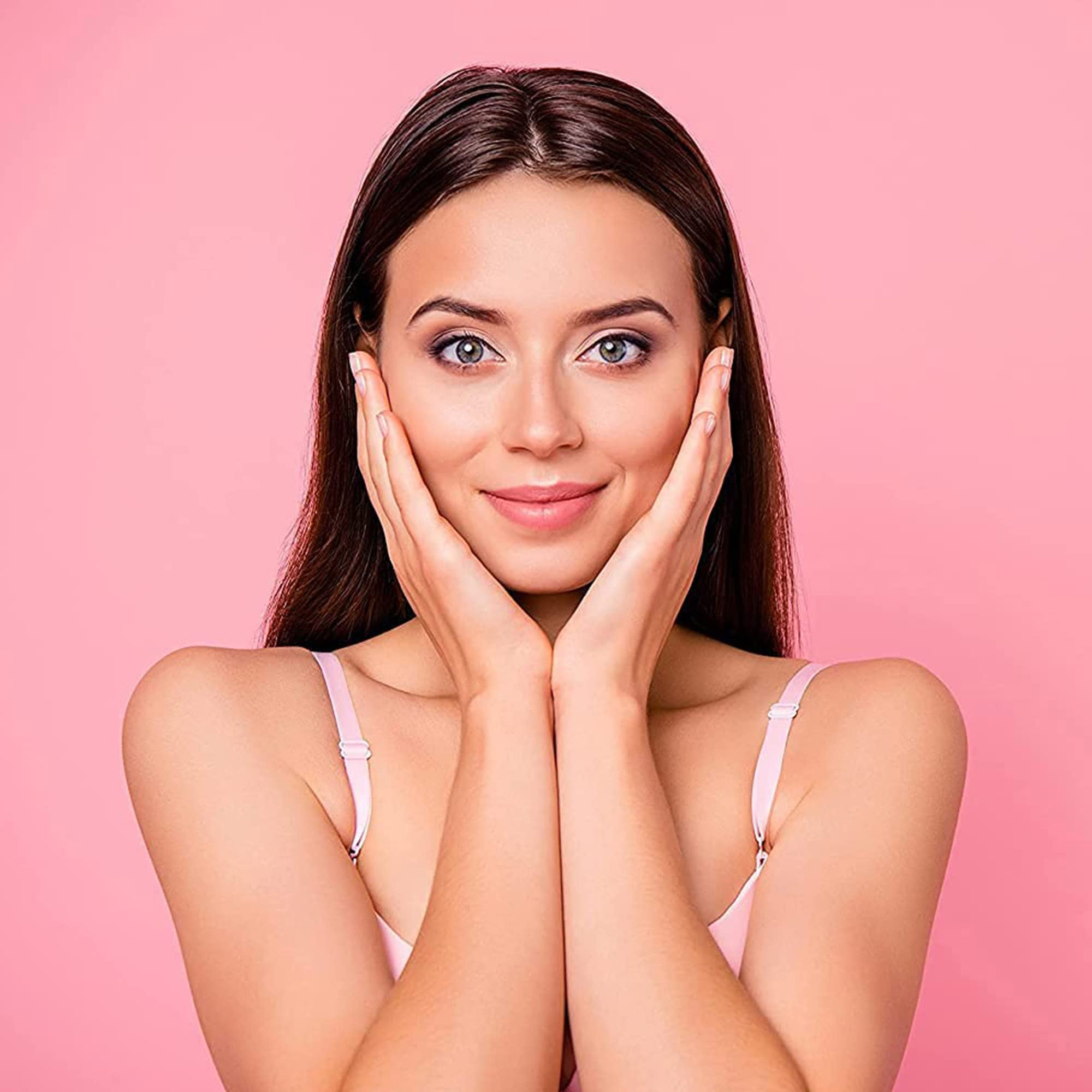 OPO Rose Hydrosol applied to skin offers a refreshing toning experience.