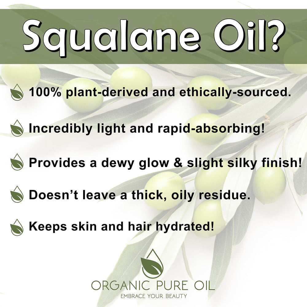 OPO Squalane Oil for body care, a drop deepens moisture.