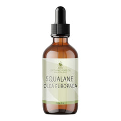 OPO Squalane Oil bottle with dropper delivers quick hydration for all skin types.