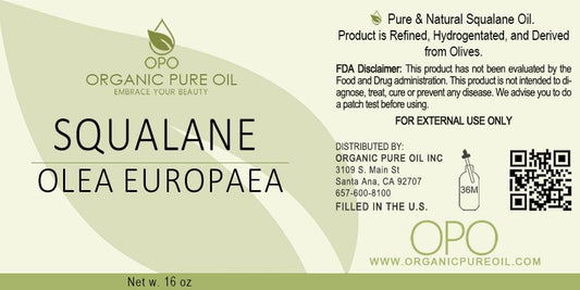 OPO Squalane on hand demonstrates light texture and fast absorption.