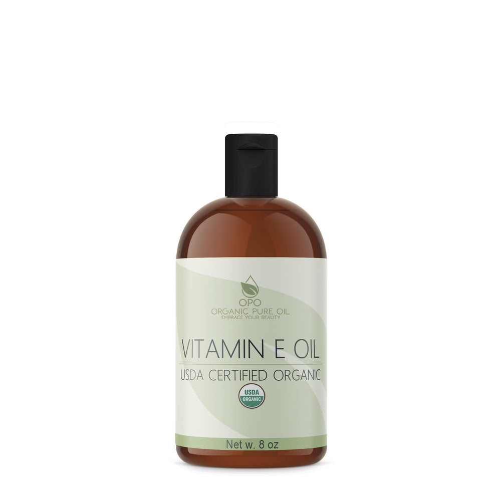 OPO Vitamin E Oil bottle pour for quick hydration and lightweight skin nourishment