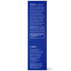 Travel-friendly 100 ml Optase Life bottle suitable for on-the-go use.