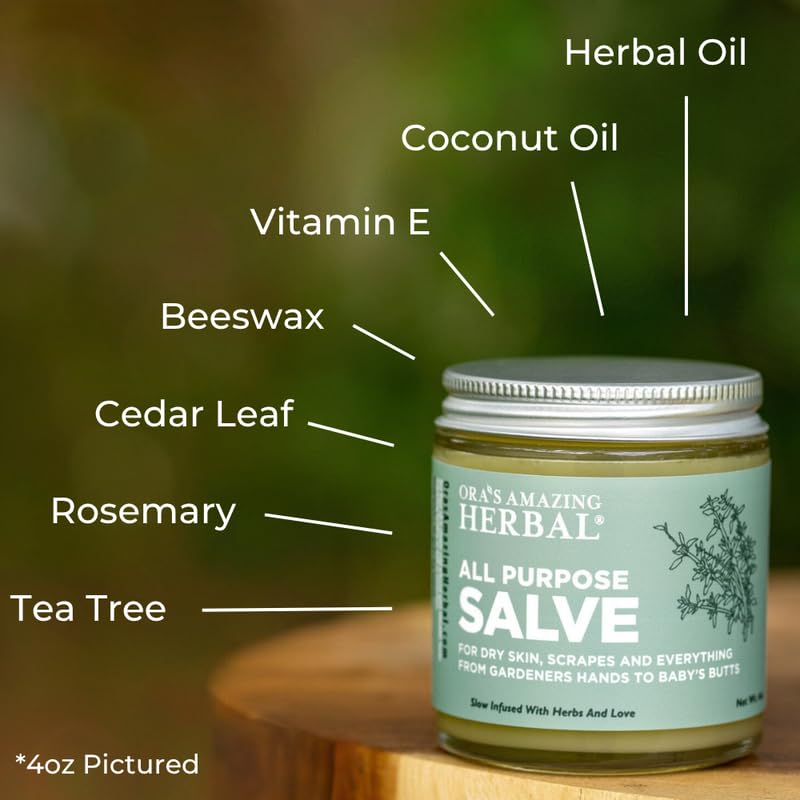 Ingredients highlight: calendula and comfrey in Ora's Amazing Herbal salve
