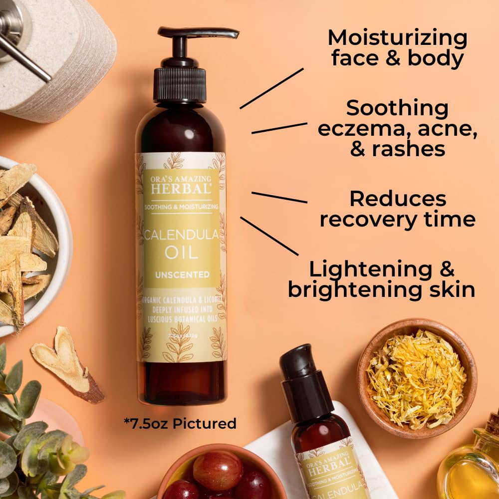 Ora's Amazing Herbal salve texture being spread on skin