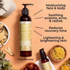 Ora's Amazing Herbal salve texture being spread on skin