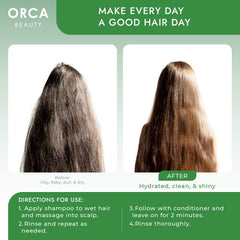 Orca Beauty packaging emphasizes cruelty-free and sulfate-free formula