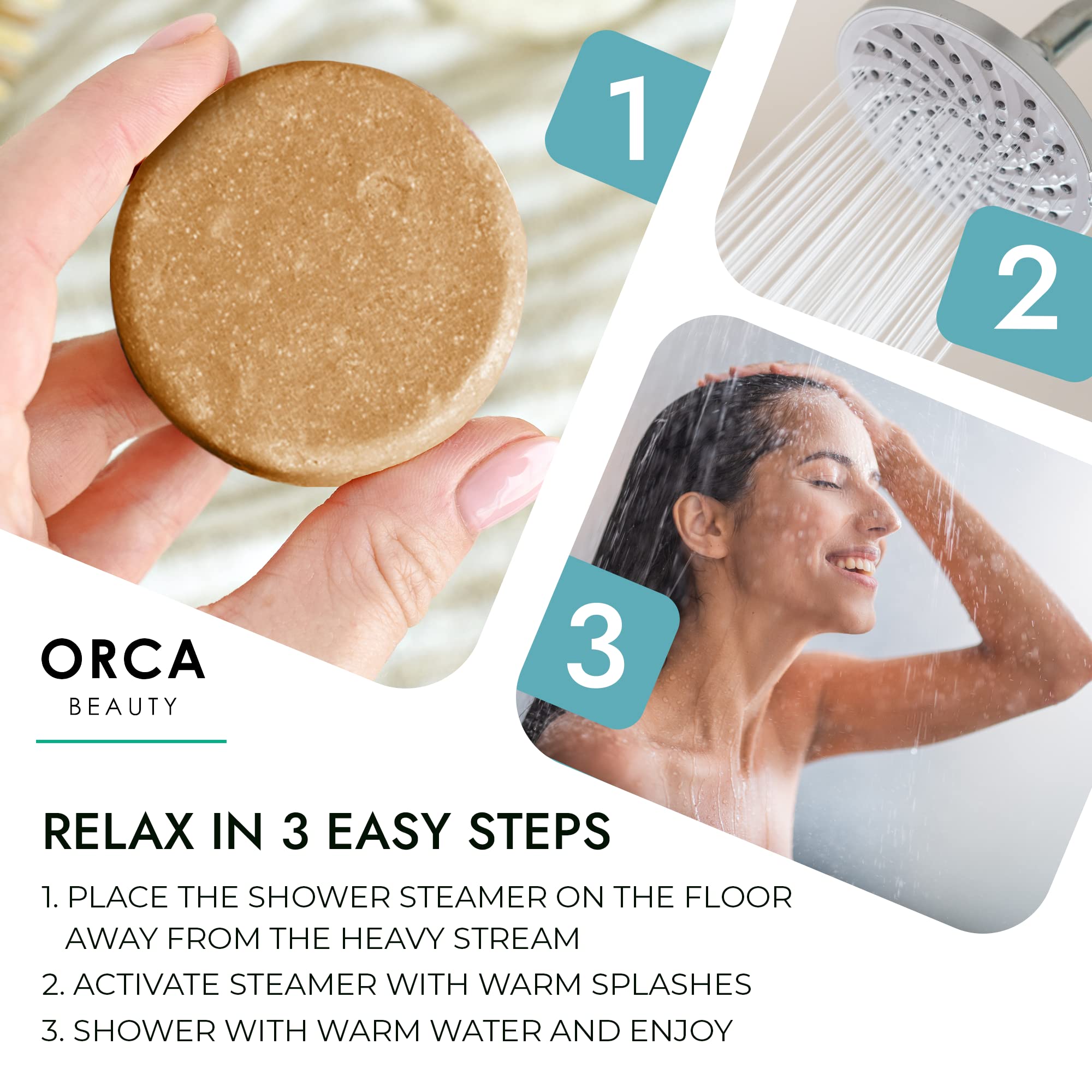 Orca Beauty Citrus steamer energizes mornings and brightens mood.