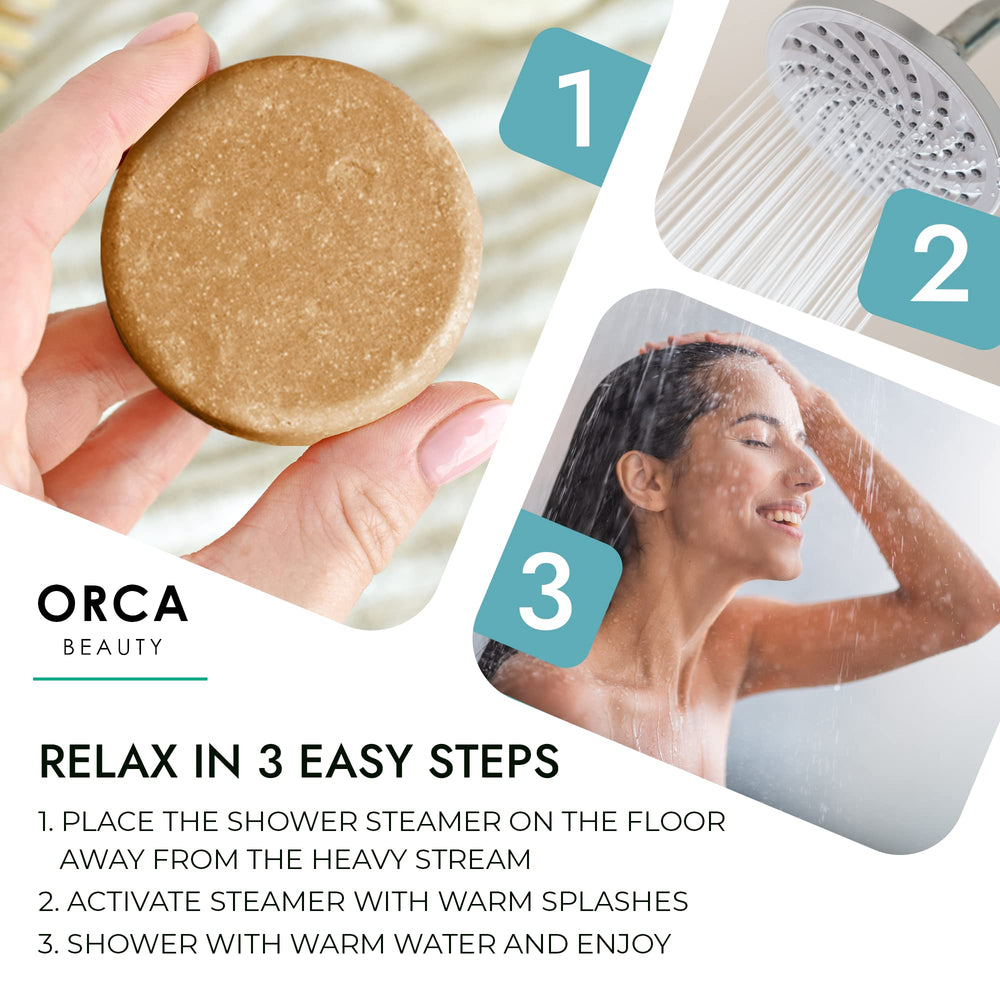 Orca Beauty Citrus steamer energizes mornings and brightens mood.