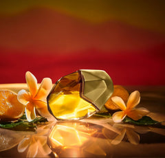 Orebella Blooming Fire travel-size packaging, compact and clutch-friendly for daily use.