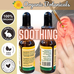 Organic Botanicals mullekin oil for dogs ear care supports pet ear health