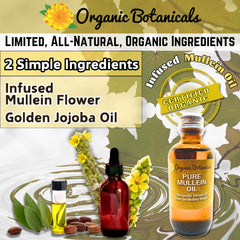 Organic Botanicals mullekin oil for swimmers' ears demonstrates practical use in water activities