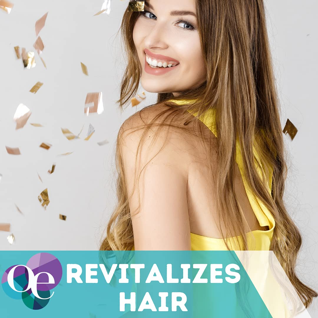 Organic Excellence family-friendly haircare shown in a daily bathroom routine.