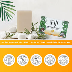 Organic Fiji Coco Fiji natural ingredients highlight, eco friendly and sustainable production.