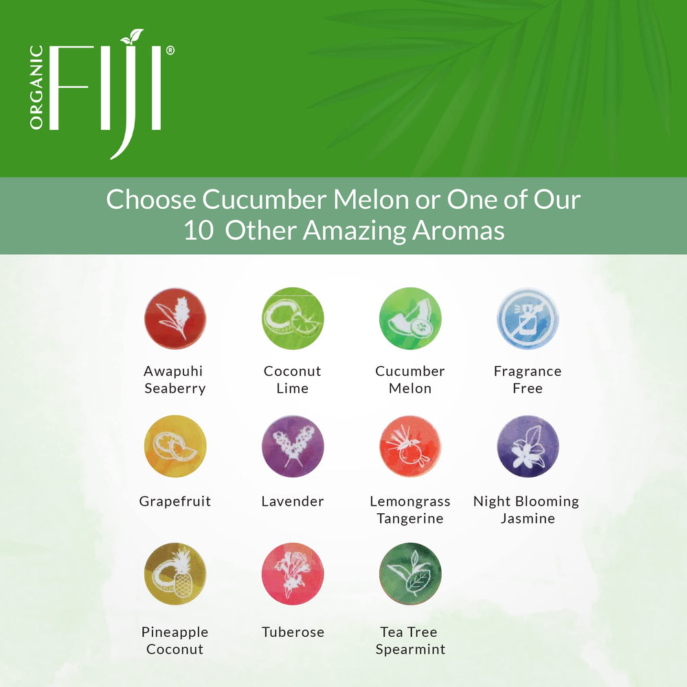 Organic Fiji Coco Fiji skin-soft glow after liberal application