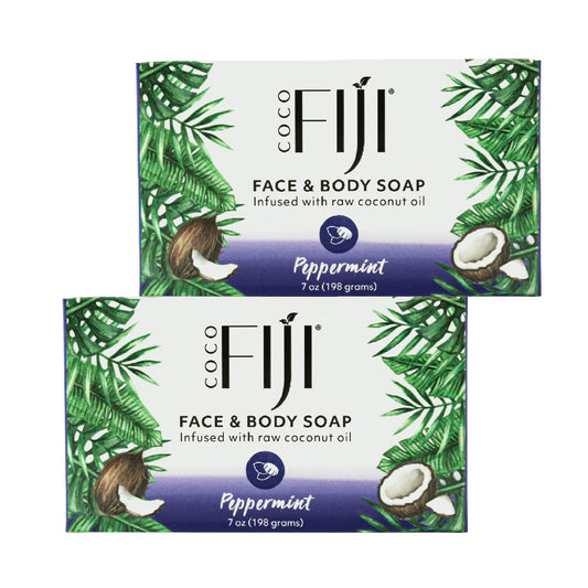Organic Fiji Coco Fiji Soap Bar with coconut oil for smooth skin.