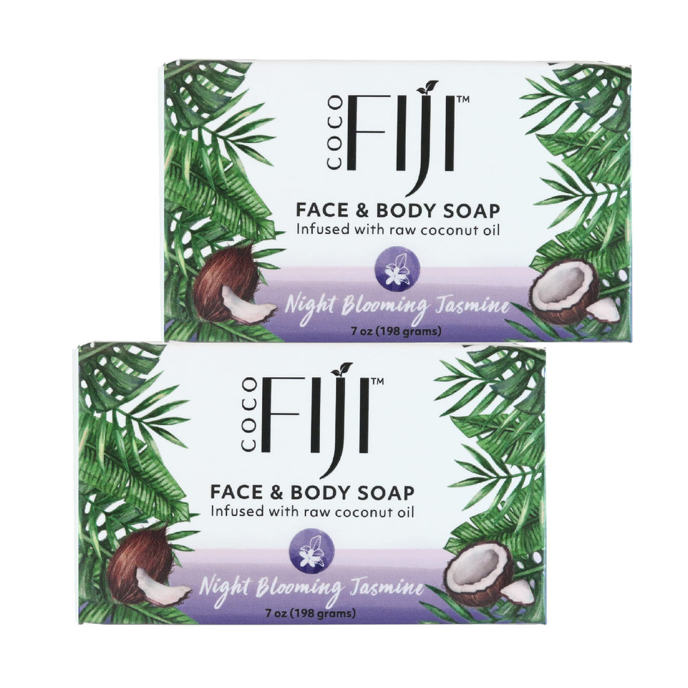 Organic Fiji Coco Fiji Soap Bar delivers rich lather for face and body hydration