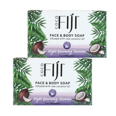 Organic Fiji Coco Fiji Soap Bar delivers rich lather for face and body hydration