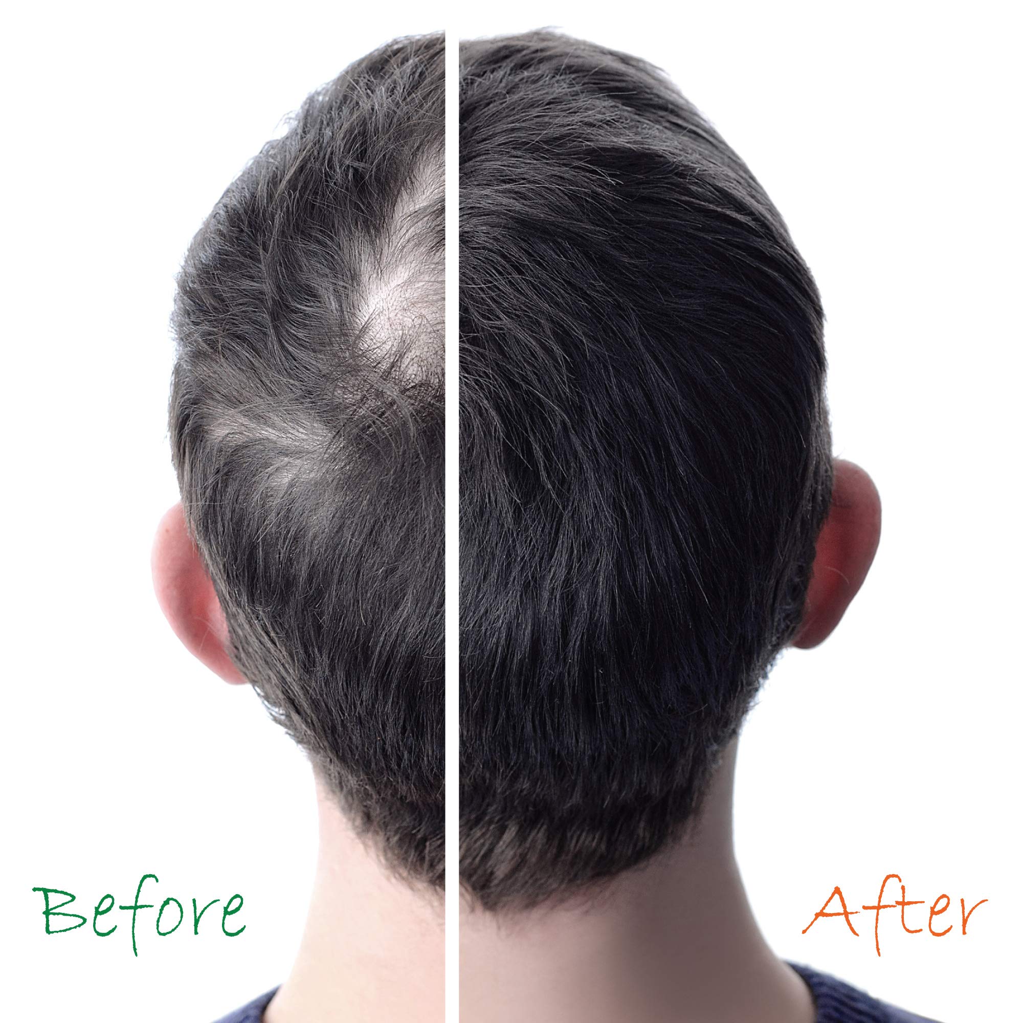 Organic Hair Energizer scalp massage action highlighting routine