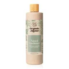 Organic Jaguar peppermint rosemary conditioner bottle with refreshing scalp-tingling aroma.