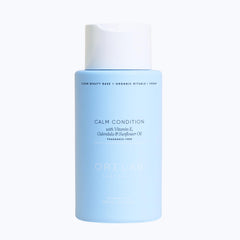 ORI LAB Calm Condition bottle front shows fragrance-free, hydrating formula for sensitive scalps.