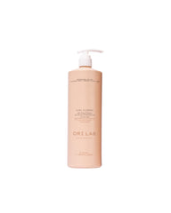ORI LAB Curl Cleanse bottle front view highlighting silicone-free hydrating formula for defined curls