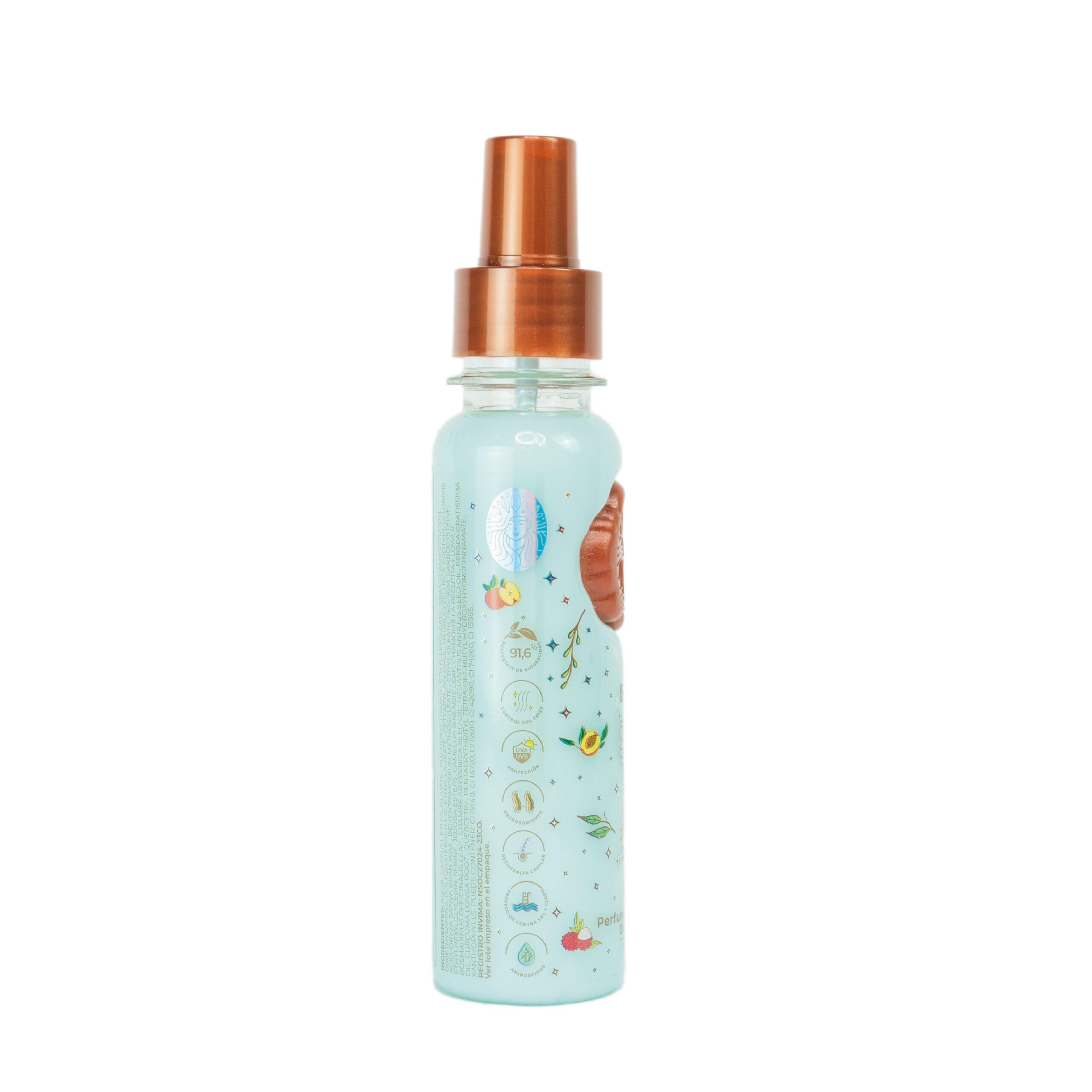 Origen Botánico Hair Detangler spray mending knots with lightweight hydration.