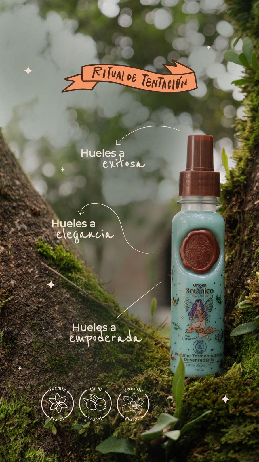 Origen Botánico Sun protection for hair; prevents frizz in sun and heat.