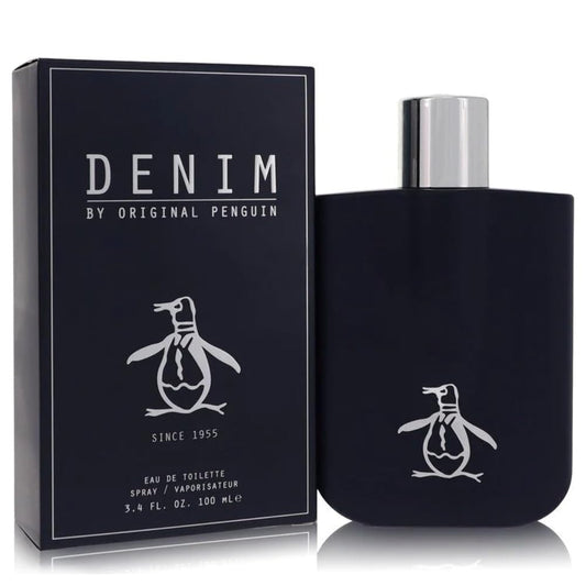 Original Penguin Denim bottle-front, ideal for daily fresh scent and casual settings.