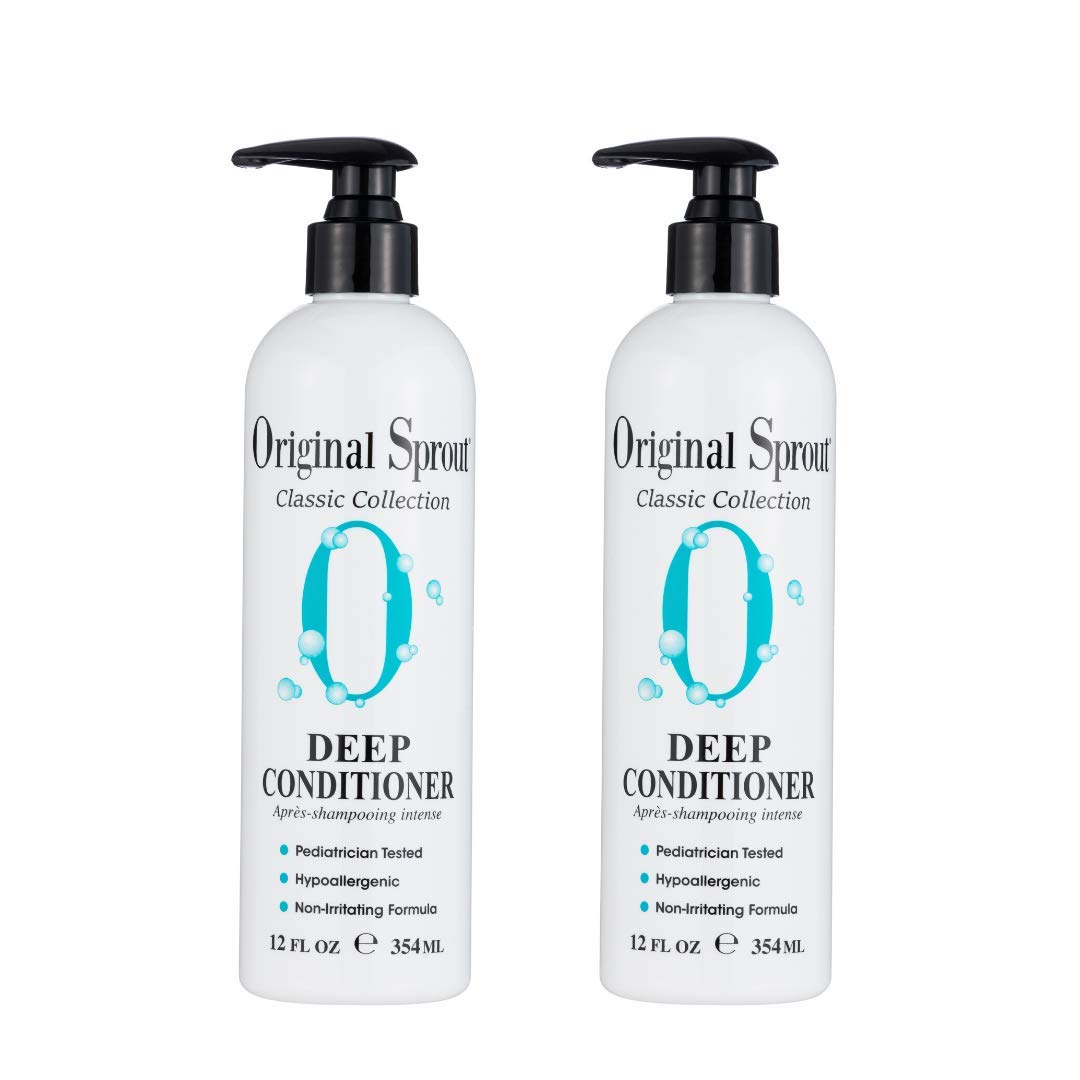 Original Sprout Deep Conditioner bottle, vegan and cruelty-free hair nourishment.