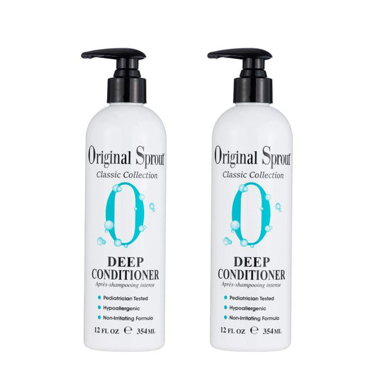 Original Sprout Deep Conditioner bottle, vegan and cruelty-free hair nourishment.