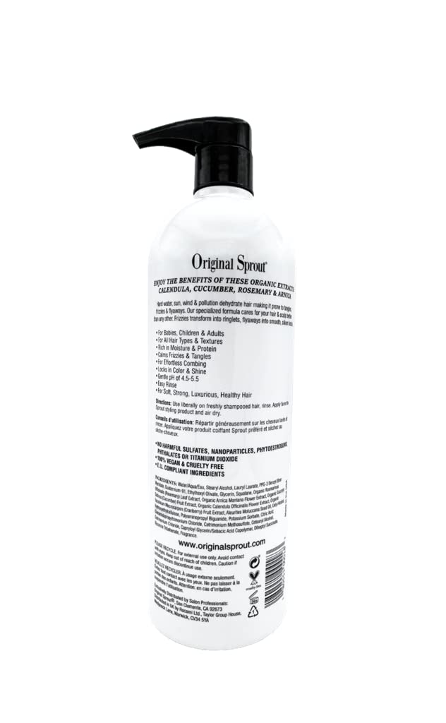 Calendula and cucumber blend nourishes hair with calming conditioning