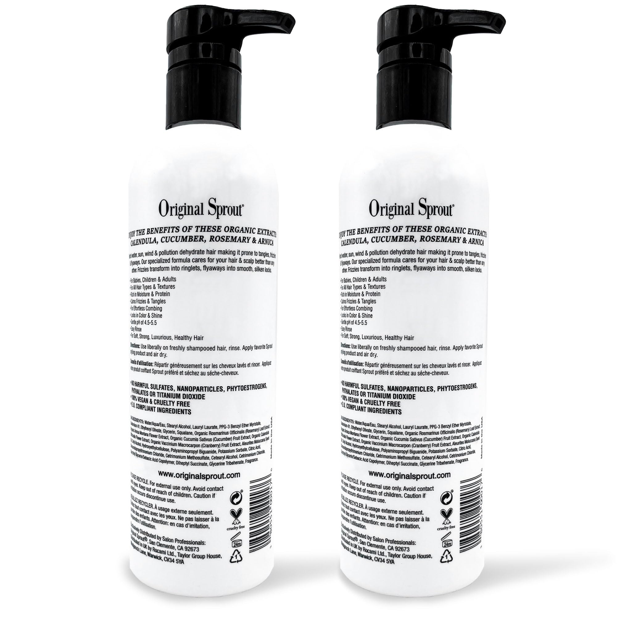 Original Sprout Deep Conditioner with Hawaiian kukui oil for smoother hair.
