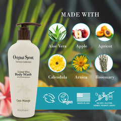 Isla Bliss calendula ingredient image highlighting botanical care for sensitive skin