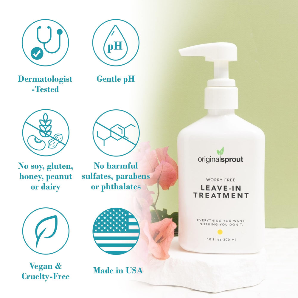 Original Sprout rosa-canina rosehip oil boosts hair strength and vitality in this shot.