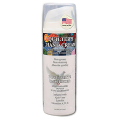 Original Udder Balm Quilter’s Hand Cream bottle shown for quick-absorbing hydration during quilting