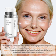 ORLASKIN serum being applied on the face for a refreshed glow