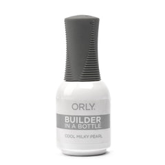 Orly GELFX Builder in a Bottle Cool Milky Pearl for a natural nail extension with a self-leveling finish.
