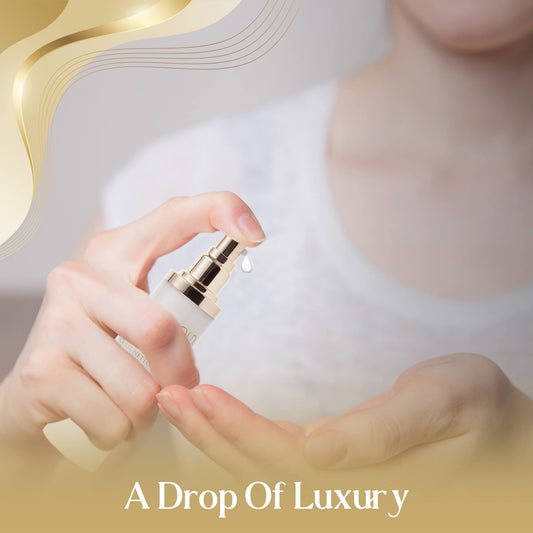 OROGOLD White Gold 24K Mousse Cleanser foamy texture close-up highlights gentle cleansing.