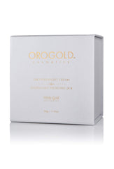 Orogold packaging box highlighting premium luxury skincare.