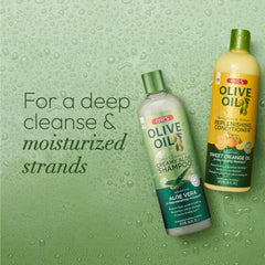 ORS Hair care closeup highlights nourishing formula for daily use