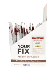 Silky shine after using ORS HaiRepair banana-bamboo conditioner