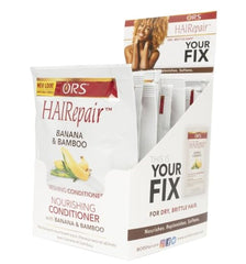 Banana-bamboo formula delivers hydration for ORS HaiRepair hair