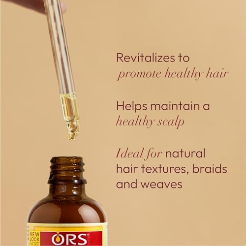 ORS Hairrestore Serum texture on skin demonstrates silky, manageable hair