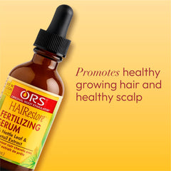 Shiny, smooth hair after using ORS Hairrestore Serum